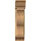 Ekena Millwork Funston Traditional Rough Sawn Bracket w/ Offset Brace, Western Red Cedar, 8"W x 22"D x 34"H BKT0806X22X34FST01RWR - alternate 4